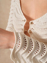 Wave Openwork Crochet Maxi Knit Dress OutfitFlow